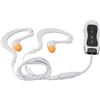 Plyisty Lettore MP3 Impermeabile IPX8, Cuffie per Nuoto Subacqueo, Lettore Musicale da 8 GB, USB 2.0 Ricaricabile, Tempo di Riproduzione 8 Ore, per Nuoto, Corsa (WHITE)