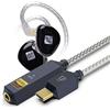 iFi GO Link 2 USB DAC & AIRO Astra Auricolari Bundle - Hi-Res 32bit/384kHz, DSD256, ESS DAC, Amplificatore per cuffie portatile, uscita S-Balanced, driver in titanio, audio senza perdita per telefono