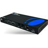 OREI Switch a matrice HDMI 8K 2 x 2, commutatore con estrattore audio UltraHD supporta fino a 4K @ 120Hz IR EDID HDCP 2.3 - Telecomando (BK-202A) (2x2 - Uscita audio)