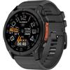 MELEJIA 26mm Cinturino di Ricambio Compatibile con Garmin Instinct 3 50mm/Fenix 8 51mm/Fenix 7X/7X Pro/6X Pro/Epix Pro 51mm, 26mm Ricambio Cinturino, Regolabile Silicone Cinturini-Nero