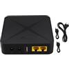 Klanata Mini UPS Gruppo di Continuità con Batteria di Backup da 8800mAh, Porta 5V 9V 12V DC e 48V POE, Uscita USB per Router di Rete, Modem e Telecamere di Sicurezza