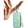 INIU Power Bank per Apple Watch, 5000mAh Caricabatterie Portatile con Cavo Integrato, Batteria da Viaggio Sottile con Portachiavi e LCD Display per iWatch 10/9/8/Ultra2/Ultra/SE