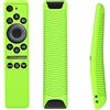 Szaerfa Custodia protettiva per Samsung Smart TV BN59-01312A/01312B Telecomando, Cover Protettiva di Ricambio per Telecomando Intelligente Antiurto in Silicone (verde luminoso)