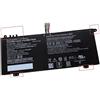 Backupower 4588105-2S 4588106 4588106-2S Batteria compatibile con Dynabook Satellite Pro C50-H C50-E C40-H Akoya E15403 MSN 30026727 P/N 40071698 4007221515