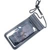 BAIWOAK Custodia impermeabile IPX8, custodia impermeabile per telefono per iPhone 14 Pro Max/14 Plus/13 Pro Max/13 Pro/12 Pro Max/11 Pro Max/Xs Max/XR a 7 pollici per nuotare kayak, Nero, Classico