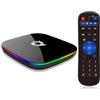Pulsefell Android 10.0 TV Box, 4GB RAM 32GB ROM H616 Quad-Core Cortex-A53 GPU, Soporte WiFi 2.4GHz 6K Ultra HD Smart TV Box
