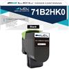 LCL Cartucce di Toner Compatibile 71B0H10 71B2HK0 71B1HK0 CS417 CS417dn CS417dne CX417 CX417de CX417dne CS517 CS517de CS517dne CX517 CX517de CX517dne high yield (1Nero) per Lexmark CS417 CS417dn CX417