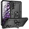 NALIA Custodia Robusta per Samsung Galaxy A36 - Anello 360° - Cover | Grip Off-Road, La Tua Guardia Del Corpo, RINGDEFEND