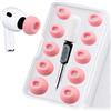 SOULWIT Silicone Aggiornati Gommini per AirPods Pro 3 (3a generazione 2025), Auricolari Ricambio per Pro3 con kit di pulizia - Rosa/Assortito