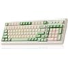 TZMRIT AULA S99 Tastiera da gioco senza fili, tastiera per computer wireless, Bluetooth tri-modale/2,4GHz/USB-C personalizzata color crema con tastierino numerico, retroilluminazione RGB, pulsante