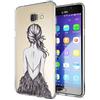 NALIA Cover compatibile con Samsung Galaxy A5 2016, Custodia Protezione Silicone Trasparente Sottile Case, Gomma Morbido Cellulare Ultra-Slim Protettiva Bumper Guscio, Designs:Bird Princess