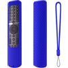 Szaerfa Custodia telecomando Cover per Xiaomi - Mi TV P1 50 43 P1E Q1 75 Q1E 55 XMRM-19, Custodia protettiva in silicone per telecomando vocale Bluetooth (blu)