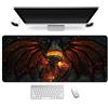 ITBT World of Warcraft Tappetino Mouse Gaming, Grande Anime Mouse Pad XXL 900x400mm Confortevole, Lavabile, 3mm Antiscivolo Tappetino Scrivania Supporto per Ufficio Computer, Adatto per computer e PC, E