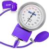 SCIAN Manual Blood Pressure Cuff - Sfigmomanometro aneroide con bracciale europeo (viola)