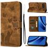 LSPCASA Custodia con Google Pixel 10a 6.3 Pollici Pelle PU Flip Protettiva Cover Con Slot Per Schede Funzione Supporto Custodia Cover Portafoglio con Google Pixel 10a