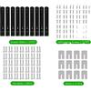 OEM Guide per cassetti, estrazione totale, design resistente, nero-a, 12 pollici