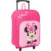 safta MINNIE MOUSE - Zaino per bambini con carrello compatto, ideale per bambini di diverse età, comodo e versatile, qualità e resistenza, 33 x 43 x 15 cm