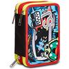 SJ Gang Trolley 3 Ruote SJ, WONDROUS Bambino, Blu, Cross Over System, Scuola & Tempo Libero