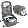 BJLFS Borse da Cabina per Ryanair 40×30×20 Zaino da Viaggio Aereo Bagaglio a Mano 40x20x25 Easyjet 45×36×20 Bagaglio a Mano Wizzair 40x30x20 Zaino Casual per Laptop da 14 Pollici