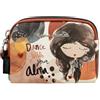 Anekke Borsa Piccola Anima - Leggero e Versatile | Tasca Posteriore e Anello per Chiavi - Misure: 12x9x3 cm - Accessori Donna, Vari