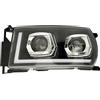 Generico Faro Proiettore Faro Fanale Anteriore Sinistro H4 Luce Sinistro Cabina Compatibile con Scania P G R S R420 R500 R520 24V
