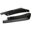 YFQAZXSW For A3 S3 RS3 8V for berlina 2014-2020, diffusore for paraurti posteriore, 2 pezzi, paraurti posteriori, spoiler angolare, protezione canard(A/Black)