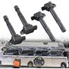 VVORHSBELL Set di 4 bobine di accensione compatibili con Acura CSX RSX Honda Accord Civic Si CR-V Element S2000 2002-2011 Motore L4 2,0L 2,2L 2,4L sostituisce 30520-PNA-007, 099700-115, 30520-RRA-007