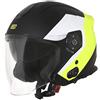Origine Palio Eko 2.0 Mini S7 Bluetooth Casco Jet Nero opaco/Fluo S (55/56)