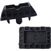 AUTOXBERT 1 supporto per cric di sollevamento anteriore e posteriore 51717169981 per BMW 1 2 3 4 6 Series F20 F21 F30 F31 F32 F33 F34 MINI 2270017 48415 (1 pezzo)