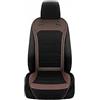 Taka Neko Copertura del sedile dell'automobile ventilata, Coperchio del di raffreddamento, regolazione di velocità infinita traspirante del ventilato,Marrone