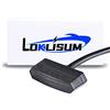 LOKLISUM Fanale Posteriore per Moto, 12V 6 LED Mini Stop LED Moto Luce Freno Universale per motociclette Dirt Bikes Quad ATV Chopper