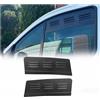 OMAC Lüftungsgitter Be & Entlüftung compatibile con Ford Tourneo Custom 2013-2024 Alu Nero 2x