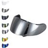 EvoParts (CNS-3 Visiera per casco Shoei Neotec 2 (no Neotec 1 e Neotec 3) pinlock ready (Argento)