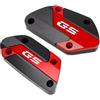 EMQDCAZ Tappo Serbatoio Liquido Freni Tappo Per R 1200 GSA R1200GS R1250GS Adventure R1250 GS Moto In Alluminio Frizione Anteriore Freno Fluido Tappi Serbatoio Olio Coperchio Del
