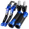 GAYANHU Kit leva di ricambio Per YAMAHA TMAX 530 2008-2012 2013 2014 2015 2016 2018 Moto Leve Freno Frizione Manubrio Manopole Estremità(Blue)