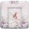 CEBA BABY Materassino fasciatoio morbido 75 x 72 cm - Tappetino fasciatoio per documenti solidi Basic, Oeko-Tex Standard 100 - Meadow Fairy