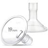 Maymom Paracapezzolo Extra Large19 mm, Compatibile con Medela Tiralatte Selezionati, Confezione da 2 Pezzi