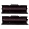 Generico Confezione da 2 tamponi Easy Roll Olivetti 80624 Viola Compatibile per Olivetti Logos 332, 352, 362, 364, 381 Summa 181