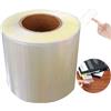 wootile Protettore trasparente per etichette, 5,1 x 7,6 cm, 300 etichette per rotolo