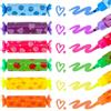 Coicok 30 Pezzi Caramelle Evidenziatori Colorate, Mini a Forma Caramella Penne Colorate, Carine Penne Bambin per Scuola Regalo Gadget Compleanno Bambini Regalini Fine Festa