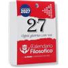 Il Calendario Filosofico 2027, Ricambio Formato A6 10x14cm | Il Primo e L'Originale Calendario da Tavolo con 365 Giorni di Frasi Filosofiche, Ogni Giorno Una Frase, Creato a Bologna