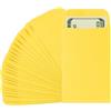 PATIKIL Buste per Soldi, 25Pz 8.89x5.7cm Buste Porta Denaro Busta Soldi Piccole per Contanti Lettera per Risparmio Monete Assegni Biglietti Gioielli Passaporto Carta, Giallo Chiaro