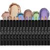 Lissymuse Ombretto Stick Occhi, 16pcs Lunga Durata Colore Intenso Palette Ombretti Crema - Texture Cremoso Matitone Ombretto Occhi, Impermeabile Shimmer Eyeshadow Sticks, Creare Glitter Trucco Occhi