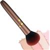 Generic Pennello vibrante per trucco, 16 x 3 cm, strumento di vibrazione regolabile, applicatore professionale impermeabile, dispositivo cosmetico elettrico con controllo della velocità, blush contouring
