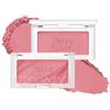 rom&nd Bettter THAN CHEEK S02 LYCHEE CHIPGlow Highlighter RougeGlossy Puder Blush - Blush discreto opaco per tutti i tipi di pelle, confezione da 1, 3,4 g
