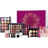 Naqqios Kit Per Trucco Per Principianti - Brush Rossetto Di Ombretto Di Bellezza | Set Di Avviamento Cosmetico Professionale Con Strumenti Di Base Per Blush In Polvere, Set Completo Completo Per Le Donne