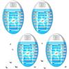 WARDBES Lampada Antizanzare Elettrica,Zanzariera Elettrica con Luce, per Casa Giardino Interno Esterno Cucina Soggiorno, Insetti Zanzare, Mosca, Falene