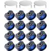 Eventronic 16 Pack Bobine Tagliaerba per Tagliabordi Ryobi 18v 24v 40v, in Nylon, 1,65mm Bobine per Tagliabordi Ryobi(16 Bobine Tagliaerba,3 Copertura Bobina)