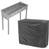 ZONADAH Copertura per Barbecue, 90 x 63 x 70 cm, Copertura per Barbecue da Esterno, Tessuto Oxford Impermeabile, Copertura per Barbecue da Giardino, Protezione per Barbecue per Esterno, Patio, Nero