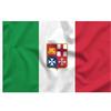 generico Bandiera Italia Marina Mercantile - Bandiera Nautica Italiana con Stemma Marina Mercantile - Tessuto Resistente per Barca, Yacht, Porto, Eventi e Collezione Misure 50 x 75 cm